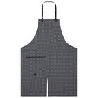 Apron Bistronome Grey 90x100 100% cotton, , hi-res image number 0