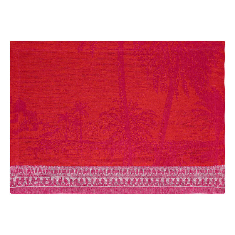 Placemat Croisière sur le Nil Orchid 50x36 100% linen, , hi-res image number 0