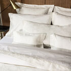 Pillowcase Victoria Beige 50X75 50% cotton - 50 % linen, , hi-res image number 2