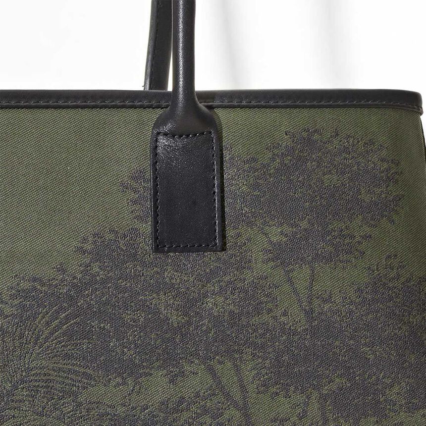 Shoulder bag Paysage Green, , hi-res image number 4