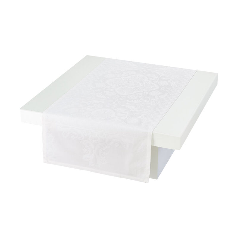 Runner Azulejos White 55x150 100% cotton, , hi-res image number 2