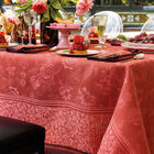 Tablecloth Romance Red 175x175 100% linen, , hi-res image number 7