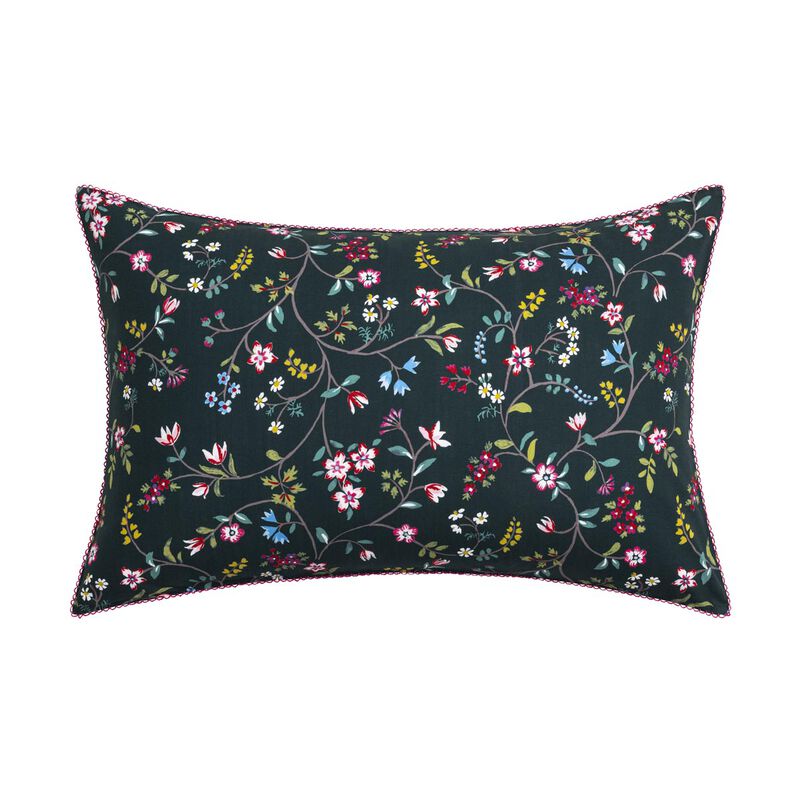 Pillowcase Vagabonde Green 40X80 100% cotton, , hi-res image number 4