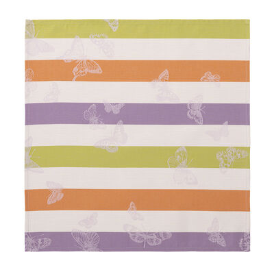 Napkin Bal des papillons Purple 50x50 100% cotton