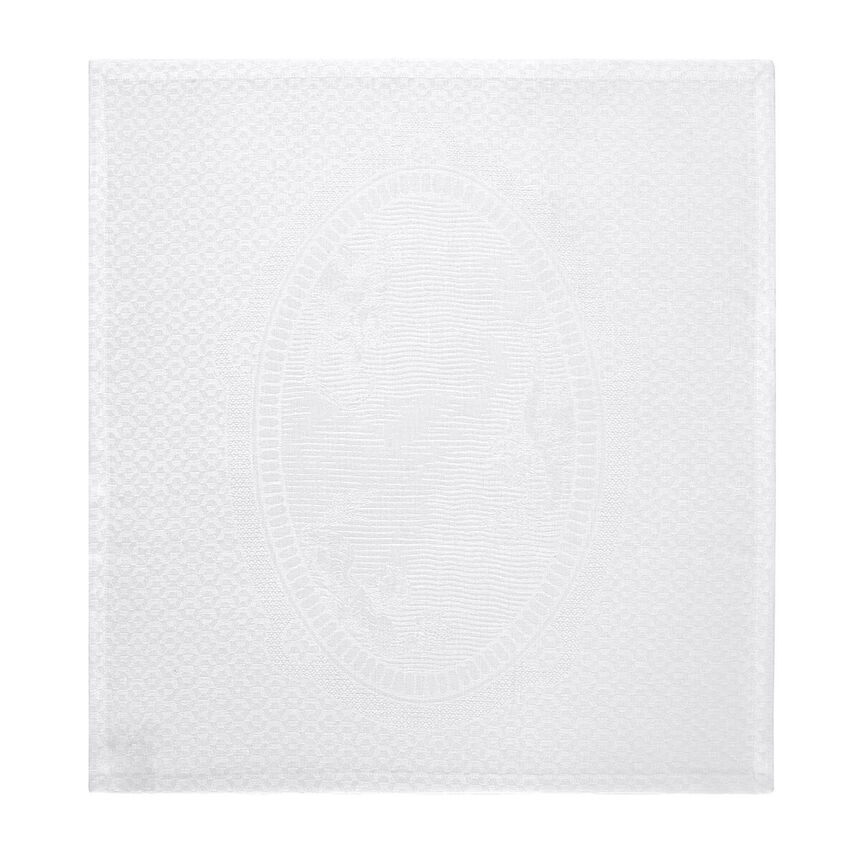 Napkin &Eacute;vasion C&eacute;leste White 58x58 100% linen, , hi-res image number 0