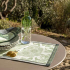 Placemat Jardin d'orient Red 50x36 100% linen, , hi-res image number 0