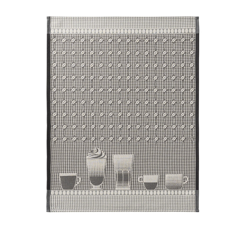 Hand towel Barista Black 60x80 100% cotton, , hi-res image number 0