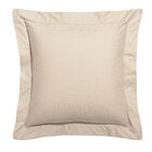 Pillowcase Portofino Beige 50X75 100% cotton, , hi-res image number 1