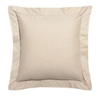 Pillowcase Portofino Beige 50X75 100% cotton, , hi-res image number 0
