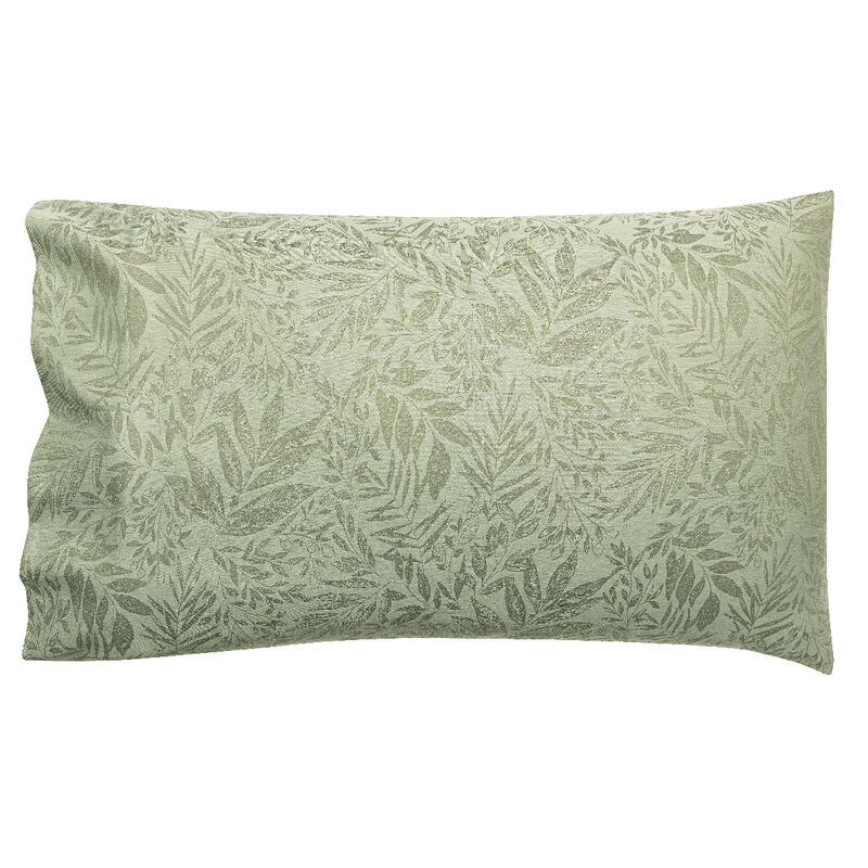 2 Pillowcases Charmilles Green 56X84 100% cotton, , hi-res