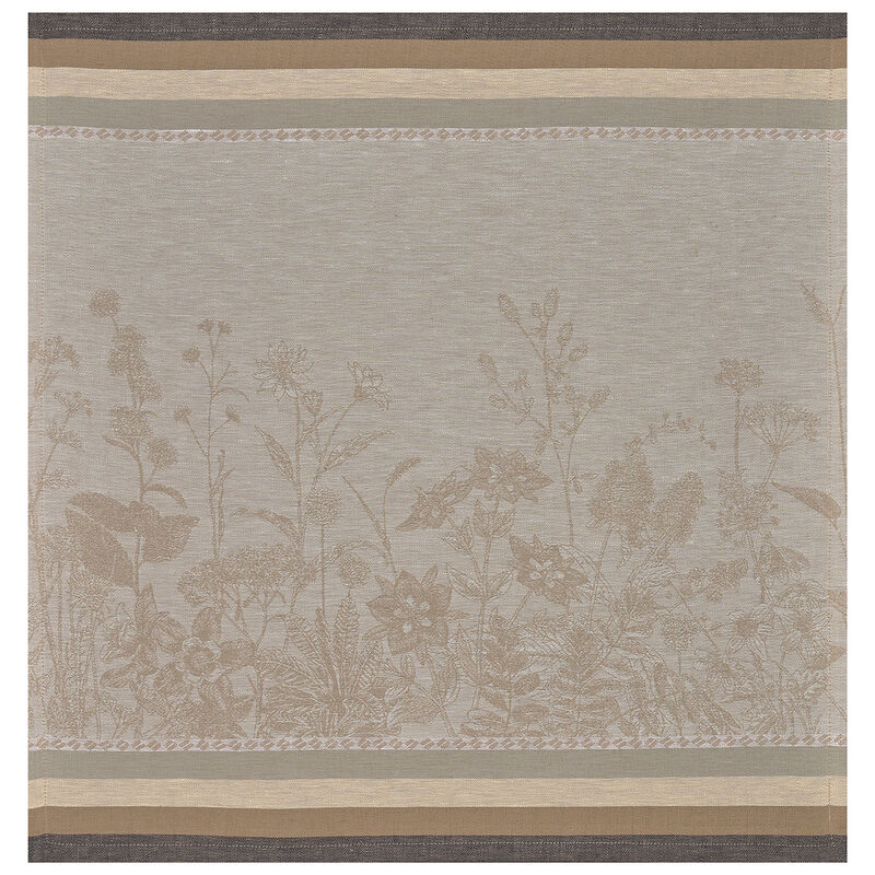 Napkin Instant Bucolique Beige 58x58 100% linen, , hi-res image number 1