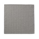 Napkin Empreintes Tissage Black 50x50 100% cotton, , hi-res image number 1