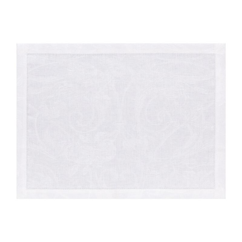 Placemat Tivoli White 50x38 100% linen, , hi-res