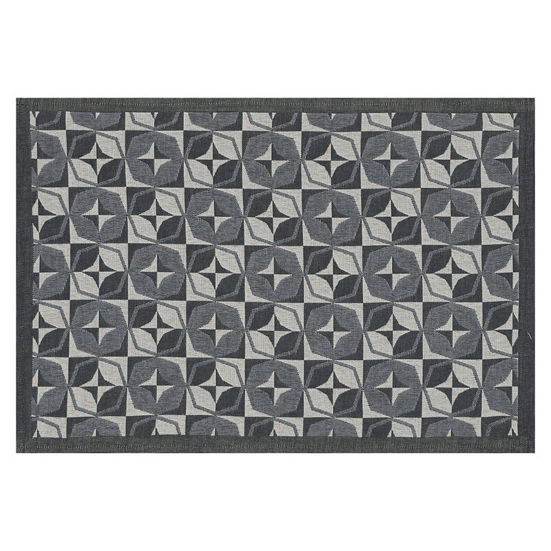 Coated placemat Bistro jules Grey 50x36 100% cotton, , hi-res image number 0