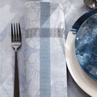 Napkin À l'orangerie Blue 55x55 100% linen, , hi-res image number 2