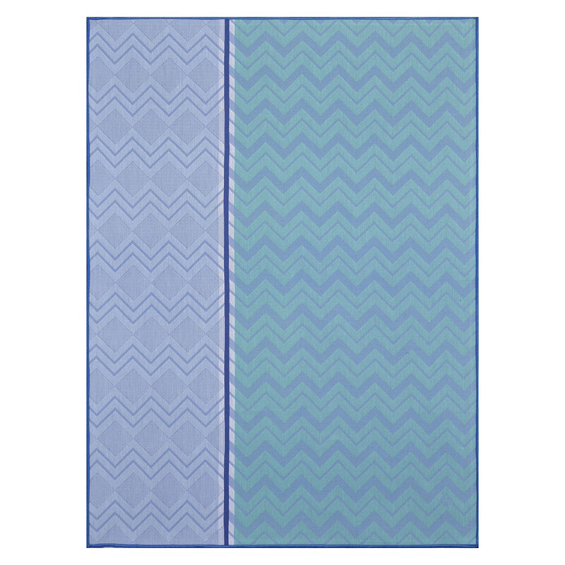 Tea towel Color Rock Denim 60x80 100% cotton, , hi-res image number 0