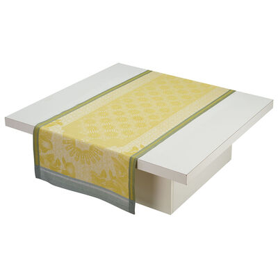 Runner Jardin d'orient Yellow 50x150 100% linen
