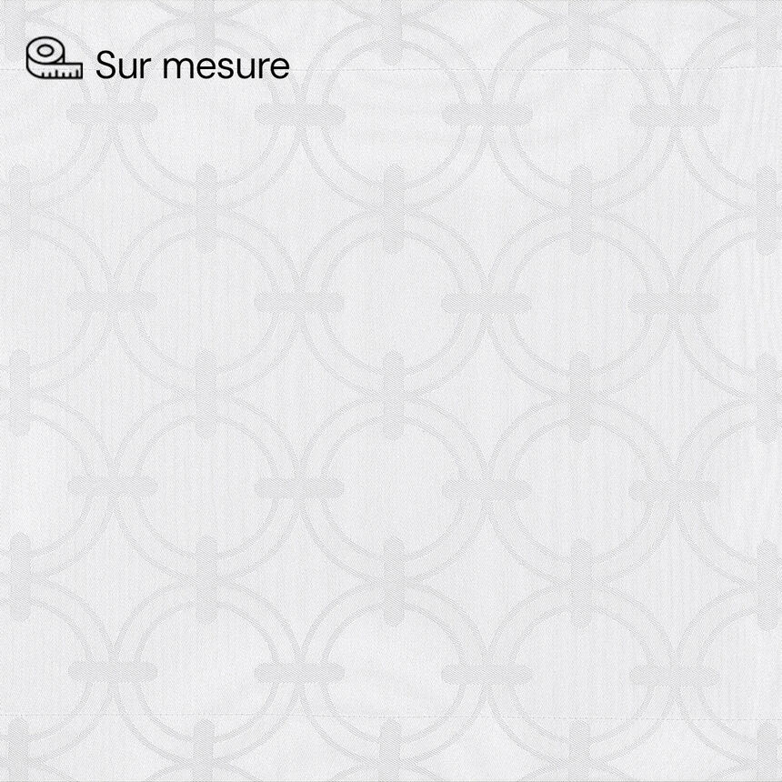 Tablecloth Anneaux White 170x170 100% cotton, , hi-res image number 3