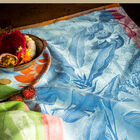 Tea towel Équateur Blue 60x80 100% cotton, , hi-res image number 0