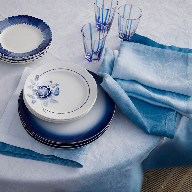 Napkin Tivoli Solveig Water 50x50 100% linen, , hi-res image number 0