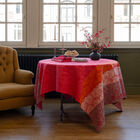 Tablecloth Cottage Pink 175x175 100% cotton, , hi-res image number 0