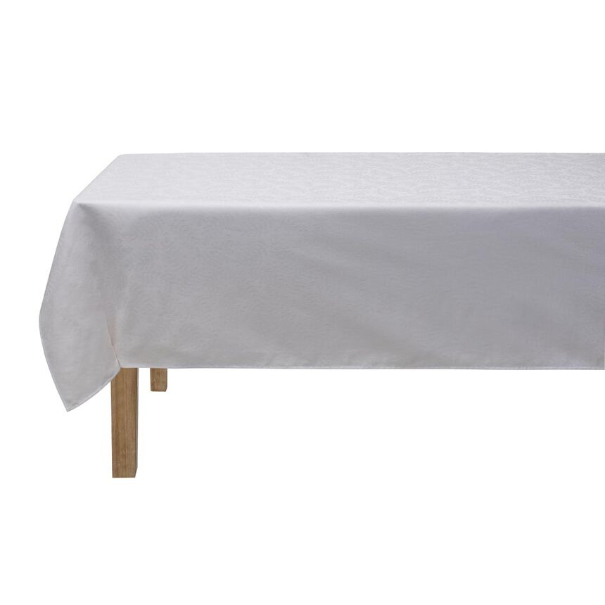 Tablecloth Vegetal mood White 150x150 100% cotton, , hi-res image number 3