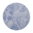 Coated placemat Sinhar&acirc;ja Coated Blue &Oslash;38 100% cotton, , hi-res image number 1