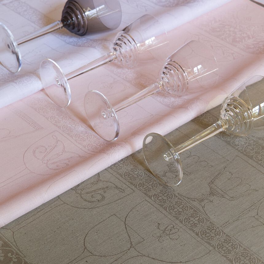 Crystal towel Cristal Black pepper 60x80 100% linen, , hi-res image number 0