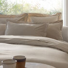 Pillowcase Portofino Beige 50X75 100% cotton, , hi-res image number 0
