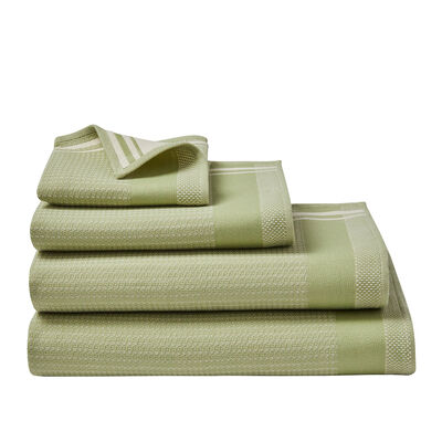 Hand towel Duetto Green 50x100 100% cotton