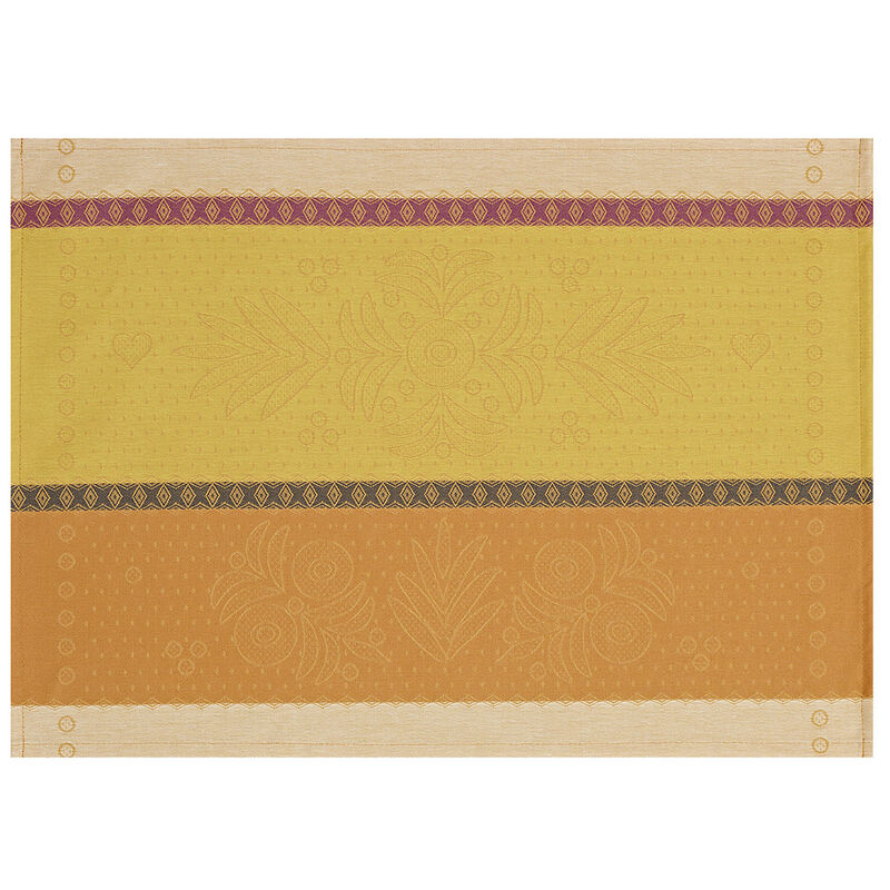 Coated placemat Vent d'ouest Honey 50x36 100% cotton, , hi-res image number 2