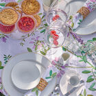 Tablecloth Pois de senteur Pink 150x150 50% cotton - 50 % linen, , hi-res image number 7