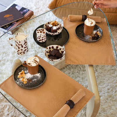Coated placemat Vegetal mood Cotton,  Coated placemat Vegetal mood Cotton