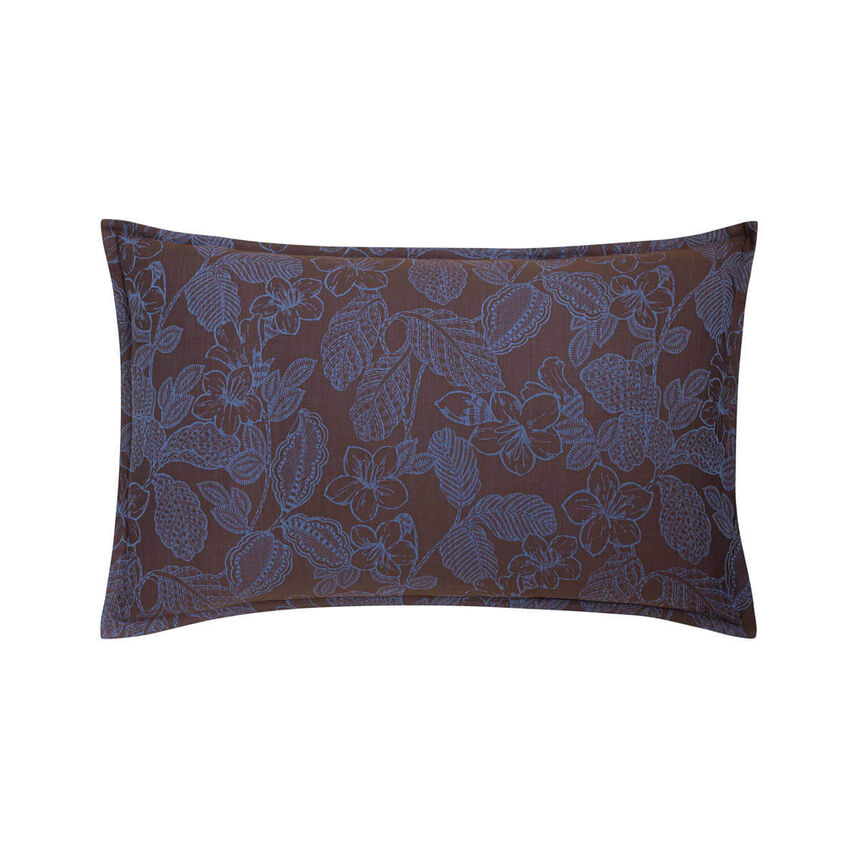 Pillowcase Sulawesi Blue 40X80 100% cotton, , hi-res image number 1