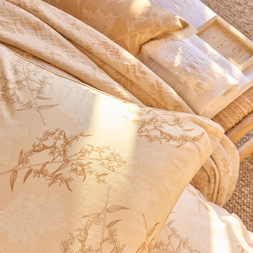Pillowcase Champ&ecirc;tre Beige 50X75 100% cotton, , hi-res image number 4
