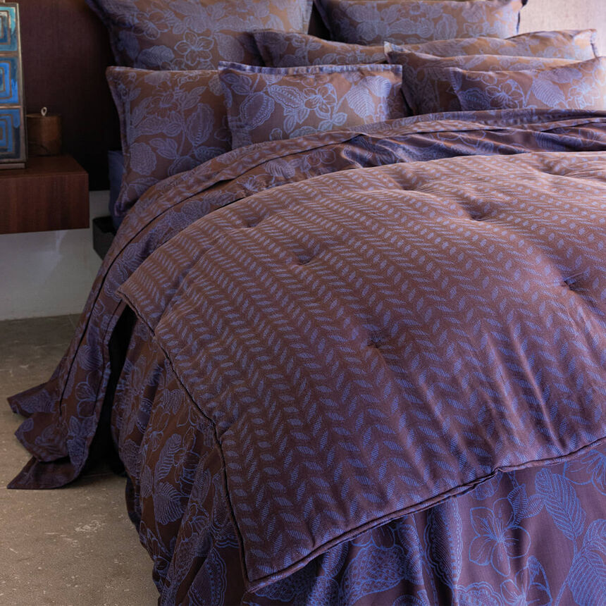Coverlet Sulawesi Blue 90X180 100% cotton, , hi-res image number 2