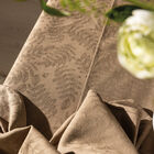 Coated tablecloth Vegetal mood Green 175x175 100% cotton, , hi-res image number 3