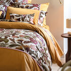Duvet cover Panache de fleurs Yellow 135X200 100% cotton, , hi-res image number 2
