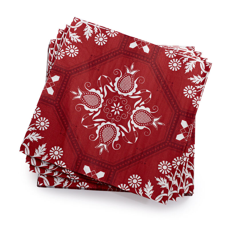 Paper napkin Hacienda Red 40x40 Paper, , hi-res image number 0