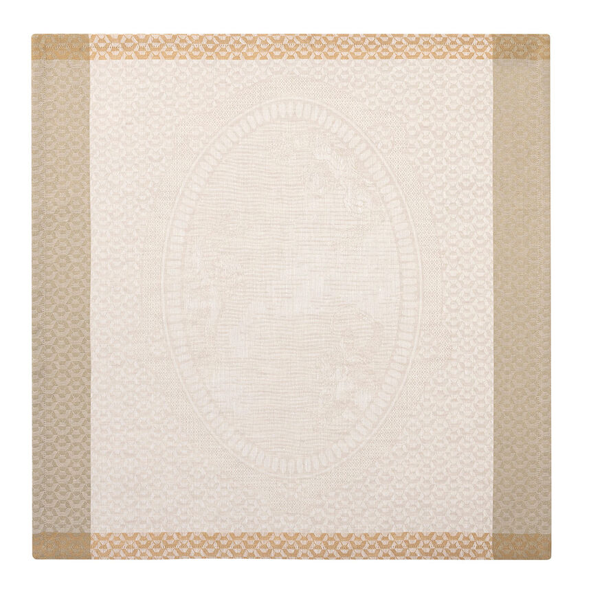 Napkin &Eacute;vasion C&eacute;leste Beige 58x58 100% linen, , hi-res image number 1