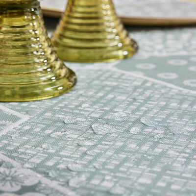 Coated tablecloth Wagara Cotton,  Coated tablecloth Wagara Cotton