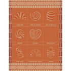 Tea towel Haute viennoiserie Red 60x80 100% cotton, , hi-res image number 1