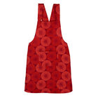 Apron Yukata Red  100% cotton, , hi-res image number 1