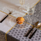 Tablecloth Voyage Iconique Grey 173x248 100% cotton, , hi-res image number 2