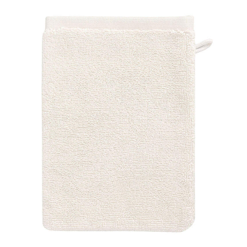 Wash mitt Argile Beige 15x22 100% cotton, , hi-res image number 0