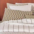 Pillowcase Savile row Cube Beige 40X80 100% cotton, , hi-res image number 2