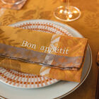 Napkin Manor lane Orange 50x50 100% cotton, , hi-res image number 0