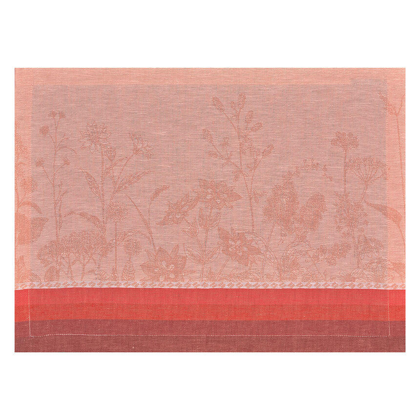 Placemat Instant Bucolique Pink 50x36 100% linen, , hi-res image number 0