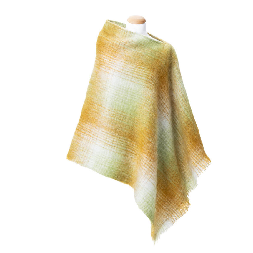 Poncho H&ocirc;tel particulier Unique size 100% mohair, , hi-res image number 1