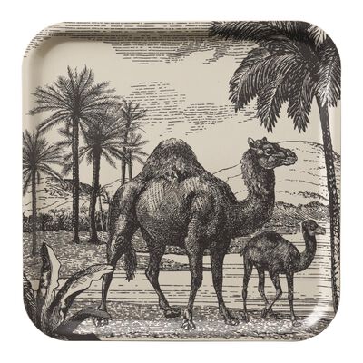 Tray Dune Grey 38x38 100% Wood